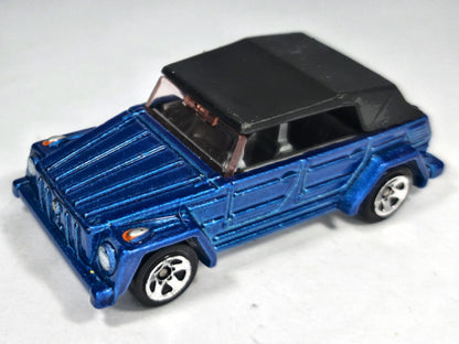 VOLKSWAGEN TYPE 181 HW Premiere Hot Wheels 2009 Niebieski 1:64 – zdjęcie 2