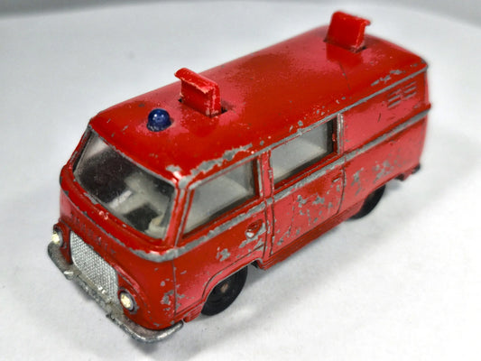 FORD TRANSIT TSF Straż pożarna SIKU '60 Czerwony 1:52 Made in Germany – zdjęcie 2