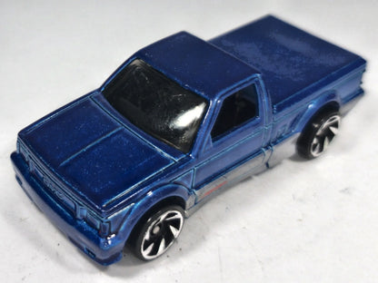 1991 Gmc Syclone Hot Wheels 2019 HW Turbo 1:64 Pickup Luzak Niebieski – zdjęcie 2