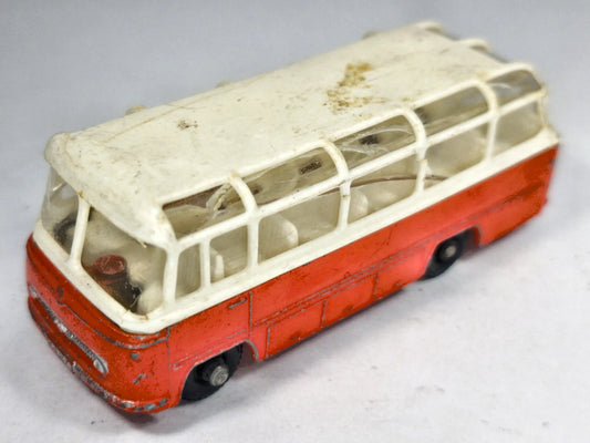 Autobus MERCEDES COACH Matchbox '60 Czerwony 1:87 Made in England – zdjęcie 2