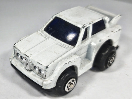Bmw 3.0 CSL Zylmex 1970's Biały 1:64 Sportowy pull-bac Vintage Model – zdjęcie 2
