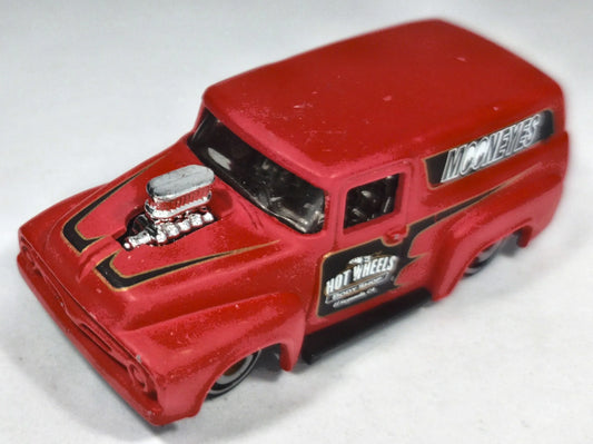 Dairy Delivery Hot Wheels Mooneyes 1:64 Dostawczy Luzak Czerwony – zdjęcie 2