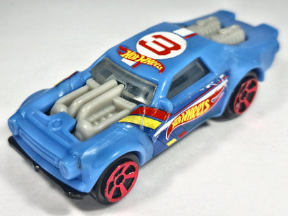 MUSCLE CAR, Hot Wheels x McDonald's 2013, Die cast, Niebieski 1:64 Resoraki – zdjęcie 2
