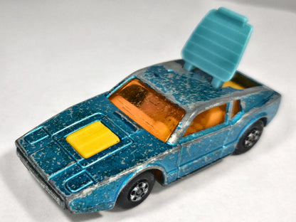 SAAB SONETT III Superfast Matchbox 1973 Niebieski 1:55 Made in England – zdjęcie 2