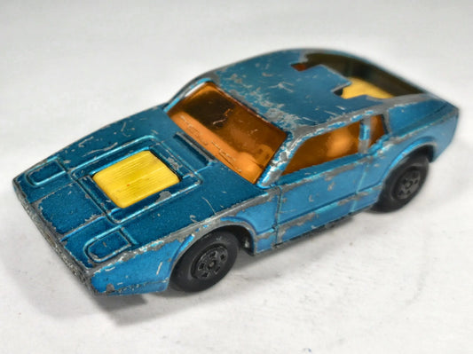 Saab Sonett Ii Matchbox 1973 Superfast 1:54 Made in England Luzak 2xMetal – zdjęcie 2
