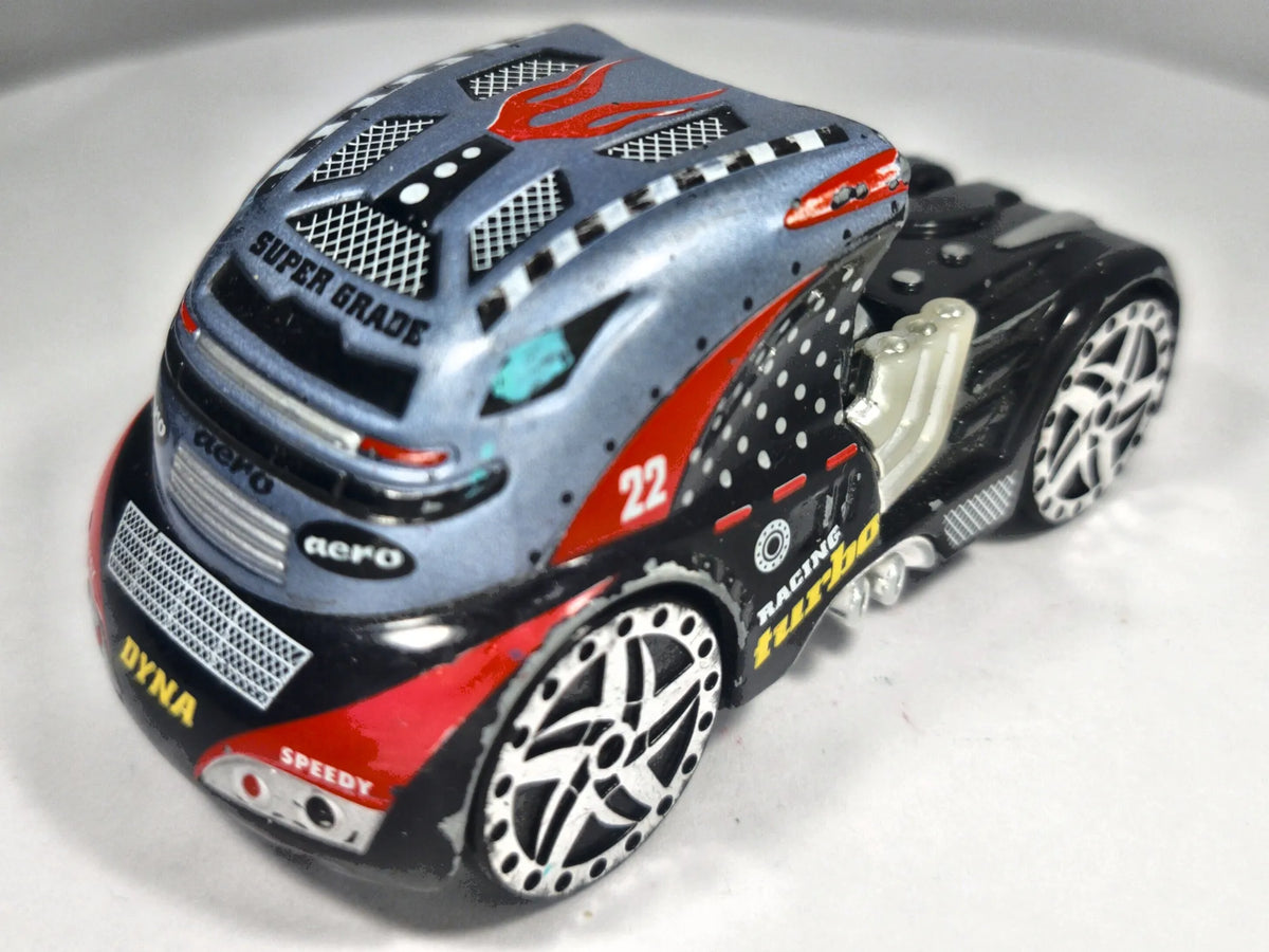 DYNA SPEED RACING TURBO, Realtoy, Die cast 090415, Czarny, 1:64, Resoraki – zdjęcie 2