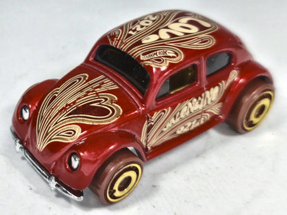 Volkswagen Beetle Hot Wheels 2003 1:64 Luzak Czerwony – zdjęcie 2