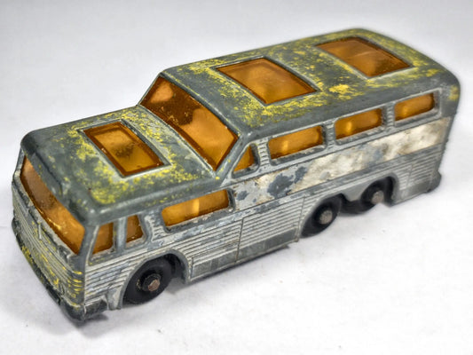 Autobus COACH Matchbox '60 Srebrny 1:87 Made in England – zdjęcie 2