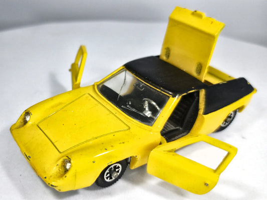LOTUS EUROPA Dinky Toys 1968 Żółty 1:43 Made in England – zdjęcie 2