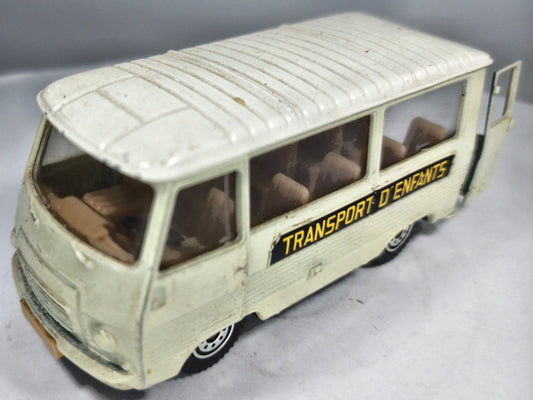 Bus Peugeot J7 Toner Gam Solido Biały 1:35 Made in France – zdjęcie 2