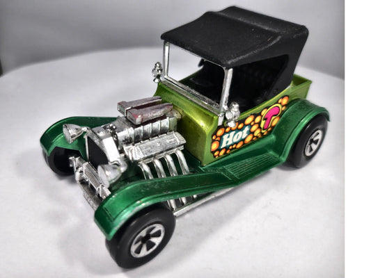 Street Rod "Hot T" Matchbox 1974 Zielony 1:25 Made in England – zdjęcie 2