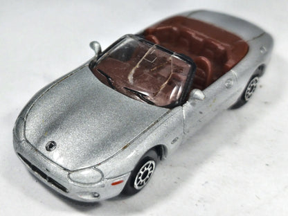 Jaguar XK8 Welly 1:64 Luzak Srebrny – zdjęcie 2