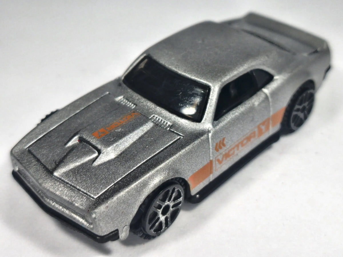 Jak Pontiac Firebird z 1976 r. Unbranded Die cast, Srebrny, 1:64, Resoraki – zdjęcie 2