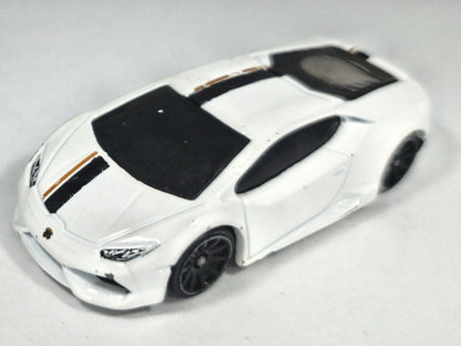 Lamborghini Huracán Lp 610-4 Hot Wheels 2014 HW EXOTICS 1:64 Luzak Biały – zdjęcie 2