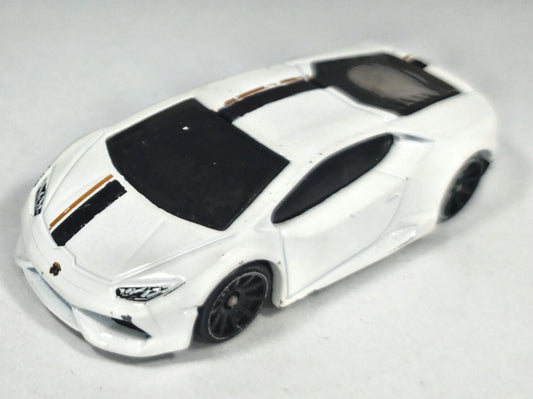 Lamborghini Huracán Lp 610-4 Hot Wheels 2014 HW EXOTICS 1:64 Luzak Biały – zdjęcie 2