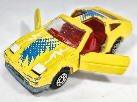 Fourgon Vw Majorette '70 1:64 Made in France Furgonetka Luzak Żółty – zdjęcie 2
