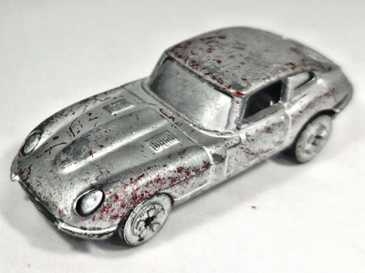 JAGUAR E TYPE 2+2 Playart '70 Srebrny 1:68 – zdjęcie 2