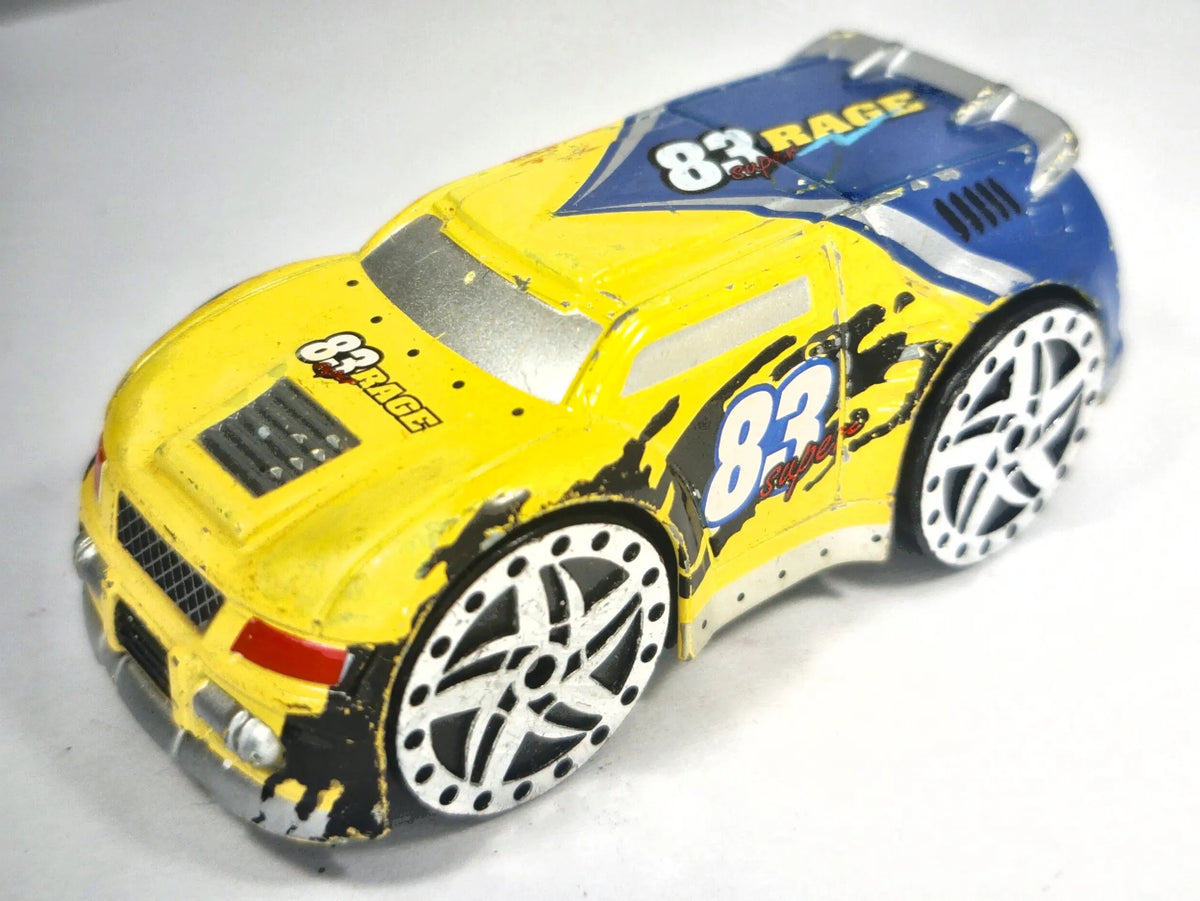83 RAGE SUPER CONCEPT CAR, Realtoy, Die cast 081217 Żółty 1:64, Resoraki – zdjęcie 2