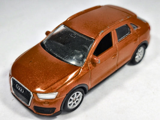 AUDI Q3, Welly, Die cast NO.52333, Miedziany, 1:56, Resoraki – zdjęcie 2