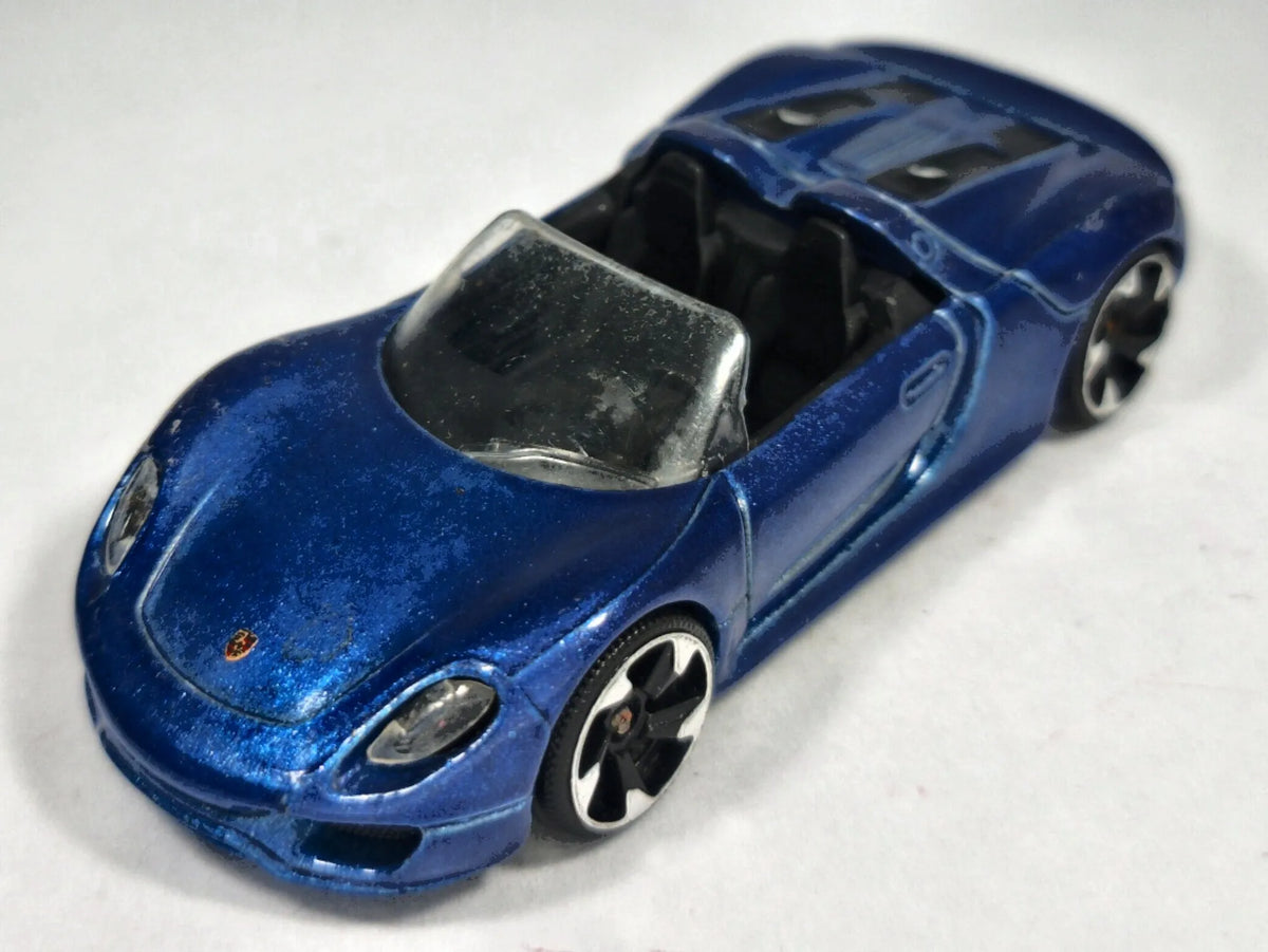 PORSCHE 918 SPYDER, Majorette, Die cast REF:209F, Niebieski, 1:61, Resoraki – zdjęcie 2