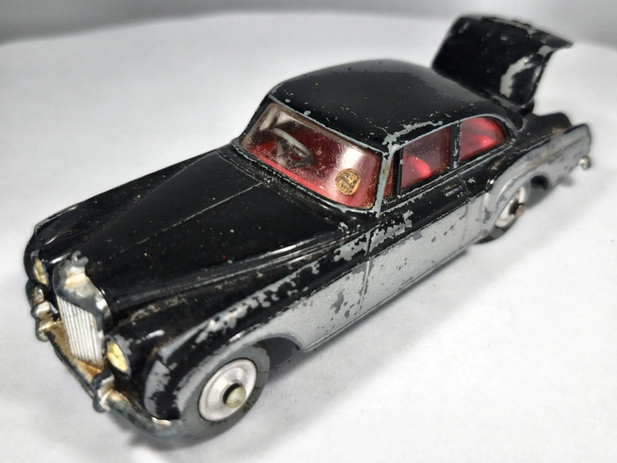 Bentley Continental Sports Saloon Corgi Czarny 1:40 Made in Great Britain – zdjęcie 2