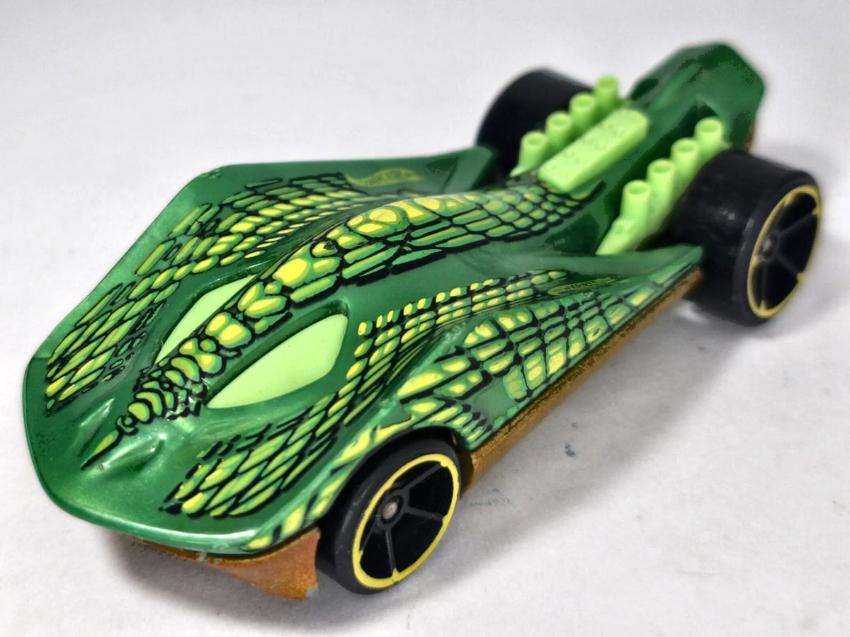 SUPER STINGER Hot Wheels 2009 Zielony 1:64 – zdjęcie 2