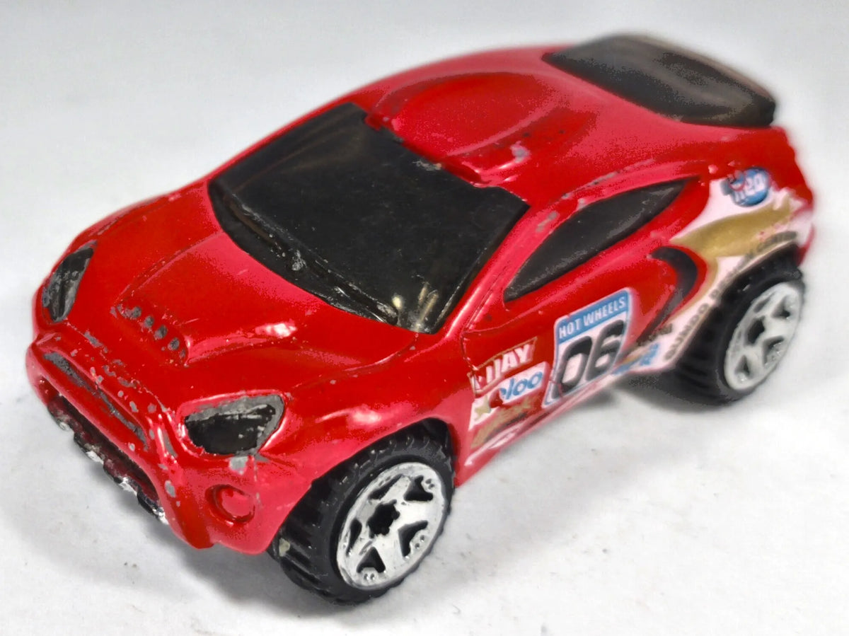 Toyota RSC Hot Wheels 2001 First Editions 1:64 Luzak Czerwony – zdjęcie 2