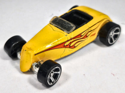 '33 Ford Hot Wheels 2008 Żółty 1:64 – zdjęcie 2