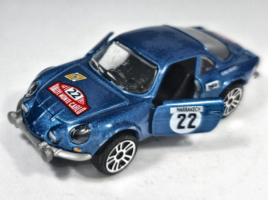 Renault Alpine A110 Majorette 1:53 MARRAKECH Luzak Niebieski – zdjęcie 2