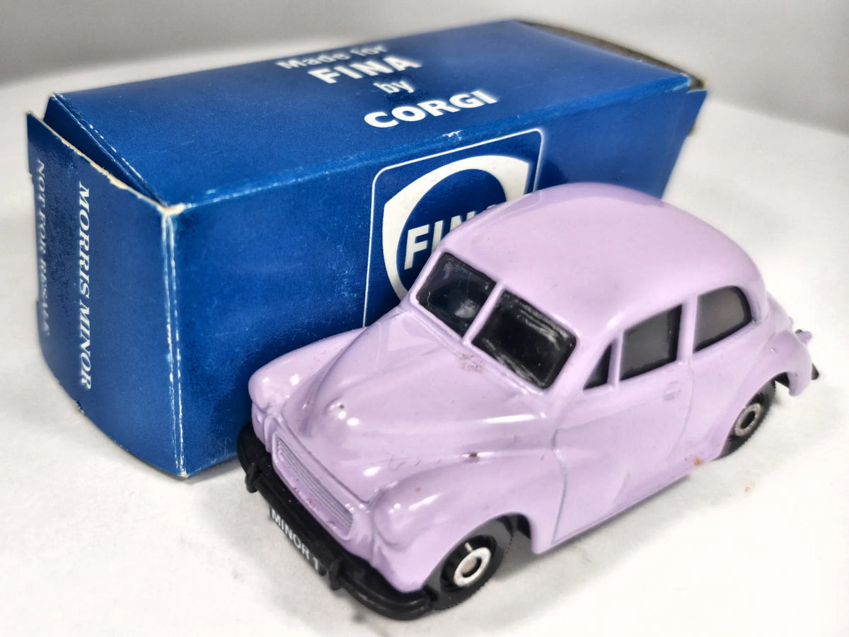 MORRIS MINOR Corgi '80 Fioletowy 1:41 Made in Gt Britain – zdjęcie 2