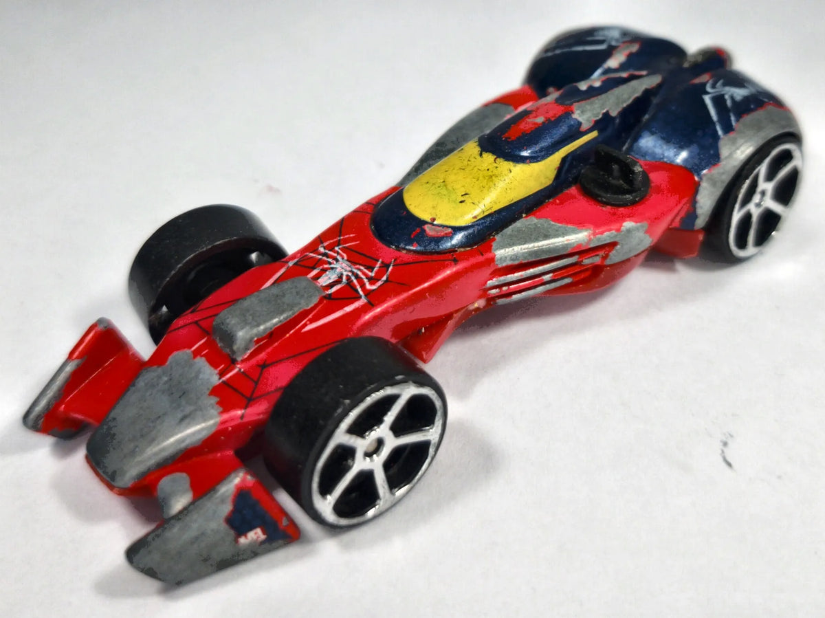 Formuła Spider Man Marvel Majorette 2012 Czerwony 1:64 – zdjęcie 2