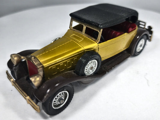 1930 Packard Victoria Lesney 1969 Złoty 1:43 Made in England – zdjęcie 2