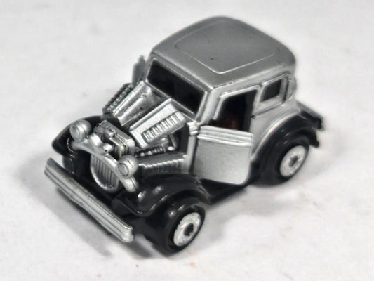 HOT ROD SEDAN Z LAT 30 Micro Machines Galoob 1989 Srebrny 1:87 – zdjęcie 2