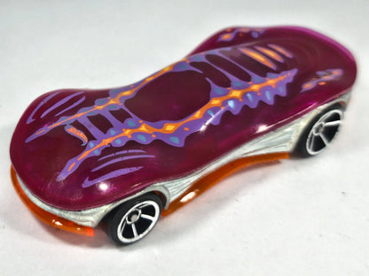 Clear Speeder Hot Wheels 2014 X-Raycers 1:64 Luzak Fioletowy – zdjęcie 2