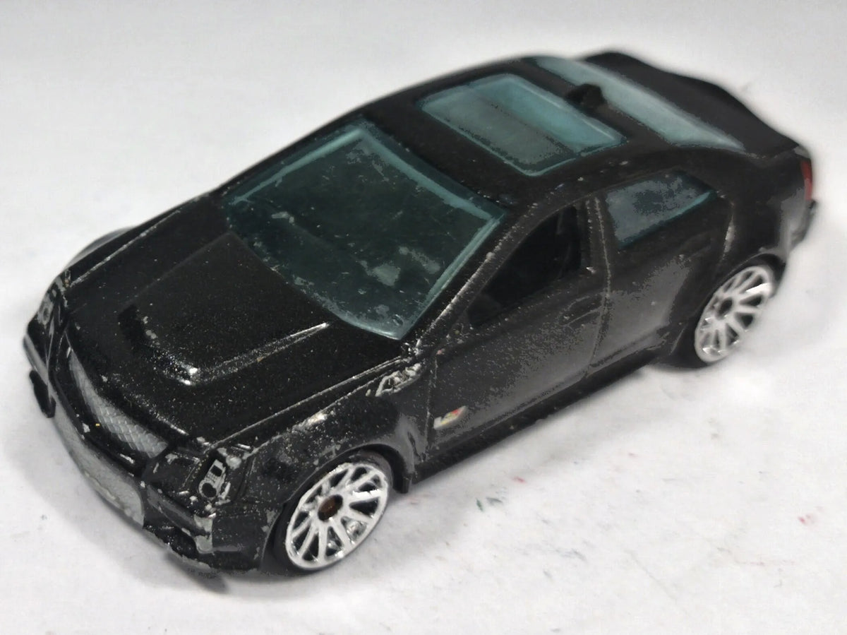 ‘09 Cadillac Cts-V Hot Wheels 1:64 Luzak Czarny – zdjęcie 2