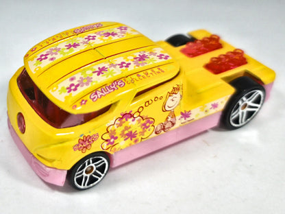Qombee Peanuts Hot Wheels 2005 Żółty 1:64 – zdjęcie 2
