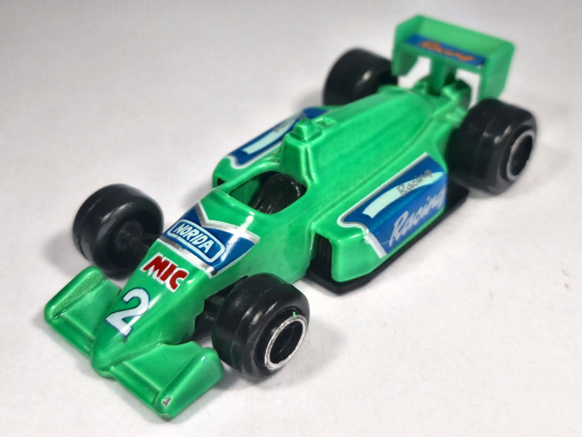 FORMUŁA 1, NORDIDA MIC 2 RACING, Welly, Die cast, Zielony, 1:64, Resoraki – zdjęcie 2