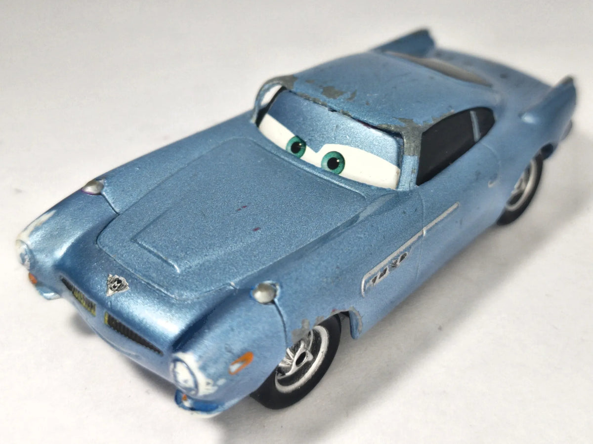 AGENT FINN MCMISSILE "AUTA", Disney/Pixar, Die cast V2799, Błękitny, 1:48 – zdjęcie 2