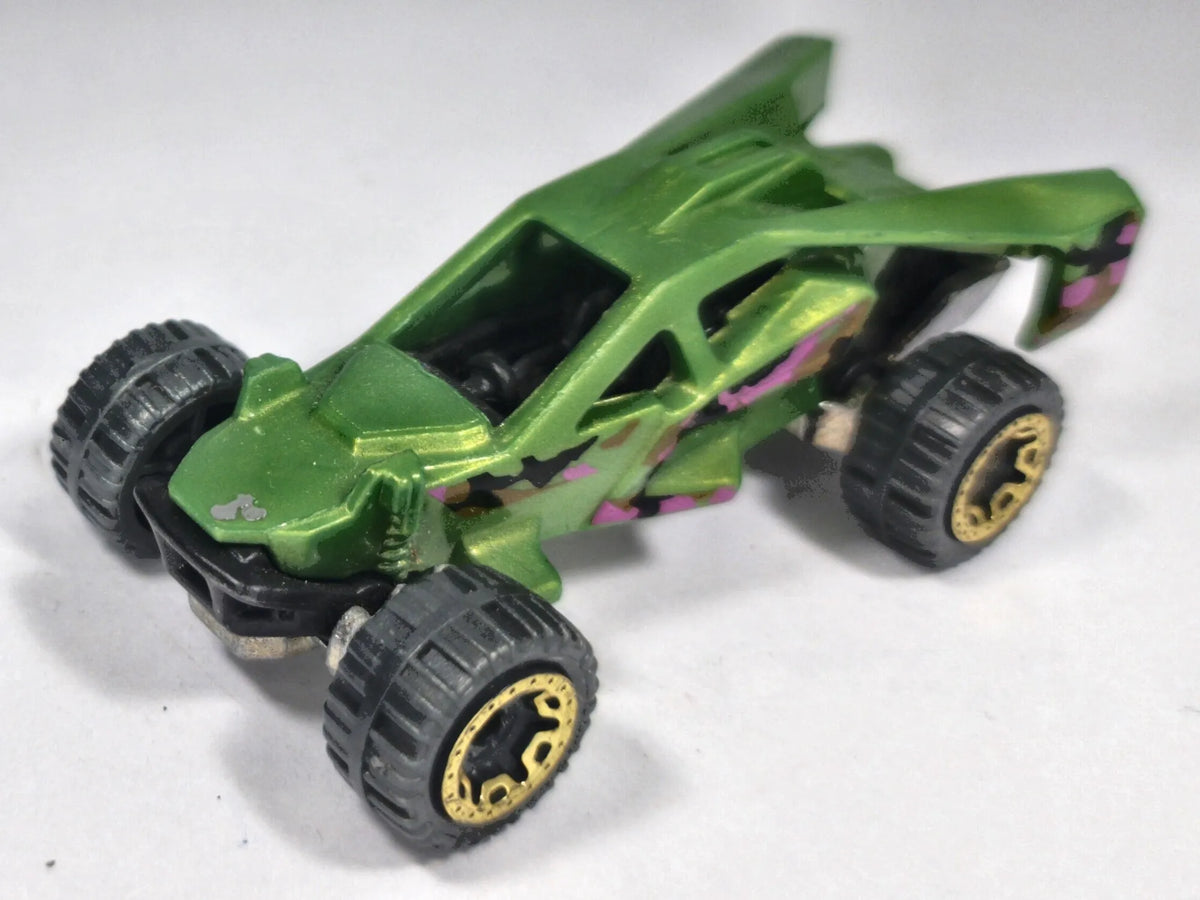 Team Hot Wheels Corkscrew Hot Wheels 2013 HW Off-Road 1:64 Luzak Zielony – zdjęcie 2