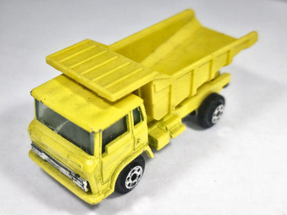 DUMP TRUCK (WYWROTKA), Yatming 1983, Die cast, Żółty, 1:64, Resoraki – zdjęcie 2