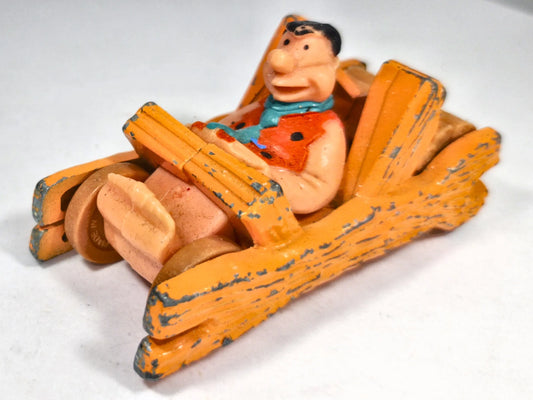 THE FLINTSTONES FRED'S FLYER Corgi Juniors Corgi 1982 Pomarańczowy 1:64 – zdjęcie 2