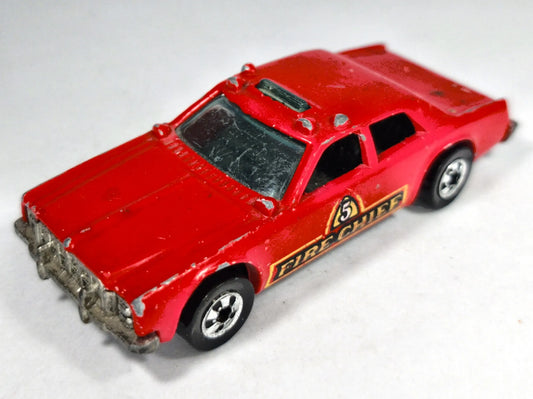 FIRE CHIEF PATROL Straż pożarna Hot Wheels 1977 Czerwony 1:64 – zdjęcie 2