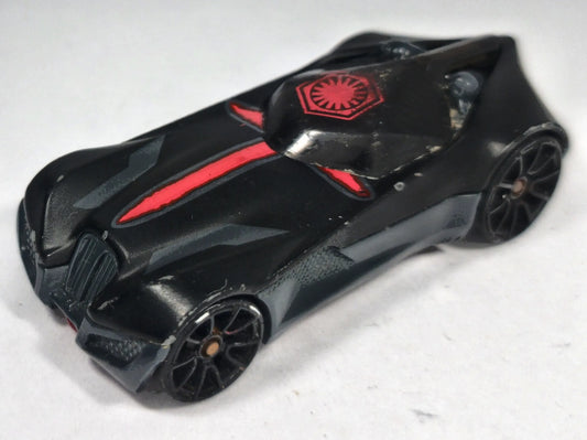 Star Wars Ettorium Hot Wheels 2003 Star Wars 1:64 Luzak Czarny Darth Vader – zdjęcie 2