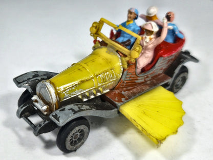 Chitty Chitty Bang Bang Husky Żółty 1:50 Made in Gt Britain – zdjęcie 2