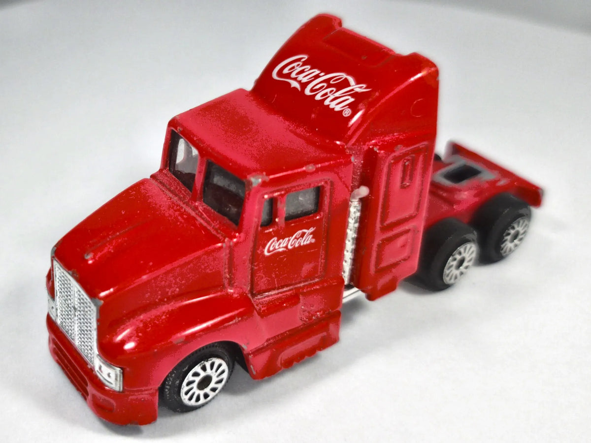 Ciężarówka Ciągnik Siodłowy Coca-Cola Czerwony 1:87 – zdjęcie 2