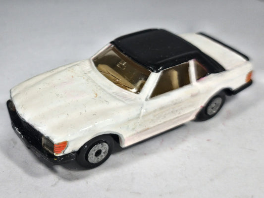 Mercedes 500 Sl MC Toy Biały 1:55 Made in Macau – zdjęcie 2