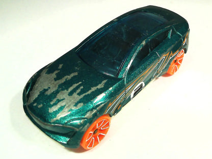 Grand Cross HFV85, Hot Wheels, Resoraki, Die cast, Zielony 1:64 – zdjęcie 2