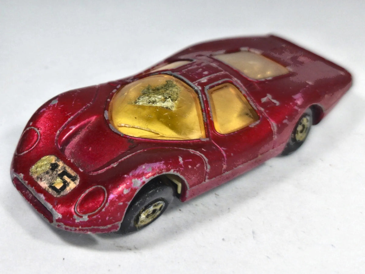 Ford Group 6 Matchbox 1969 Superfast 1:64 Made in England Luzak Bordowy – zdjęcie 2