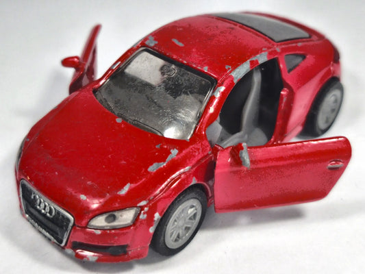 AUDI TT 3.2 QUATTRO, Siku, Die cast 1428, Czerwony, 1:55, Resoraki – zdjęcie 2