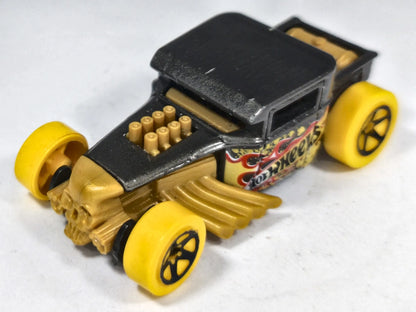 Bone Shaker Hot Wheels 2005 1:64 Luzak Czarny – zdjęcie 2